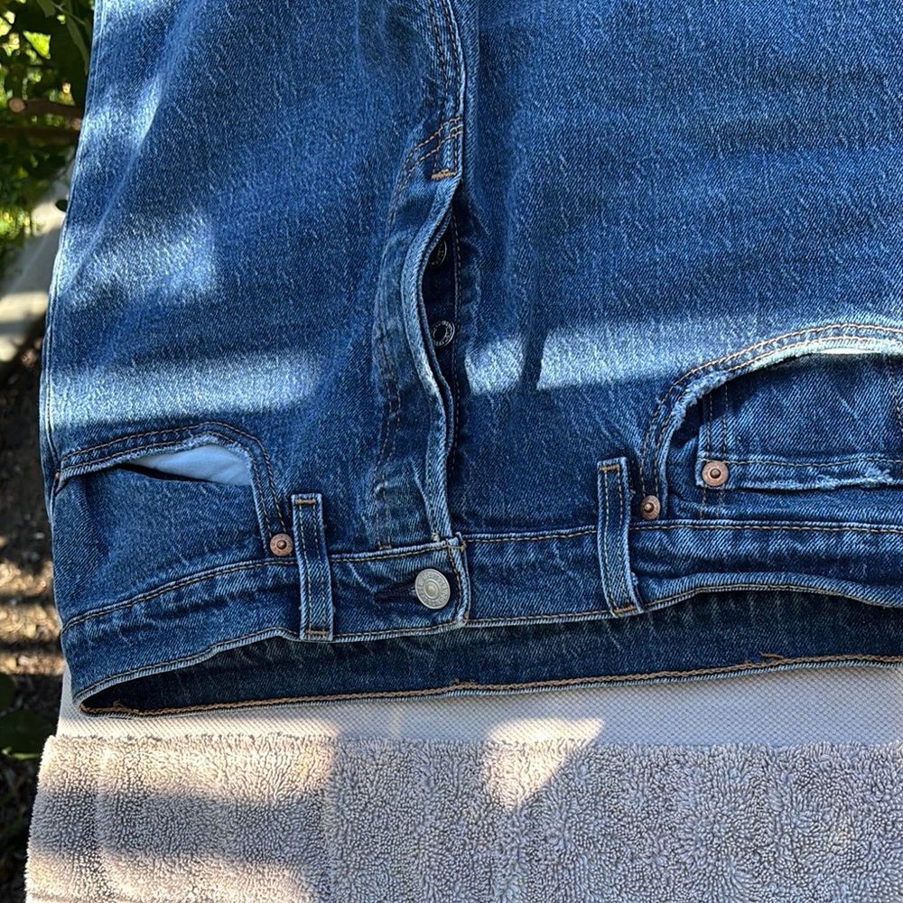 Levi's Blue Straight Leg Jeans Classic Denim Style 28W l32